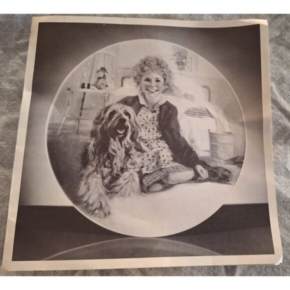 The Annie Collector's Plate Series "Annie and Sandy" by Edwin M. Knowles China - Picture 7 of 8